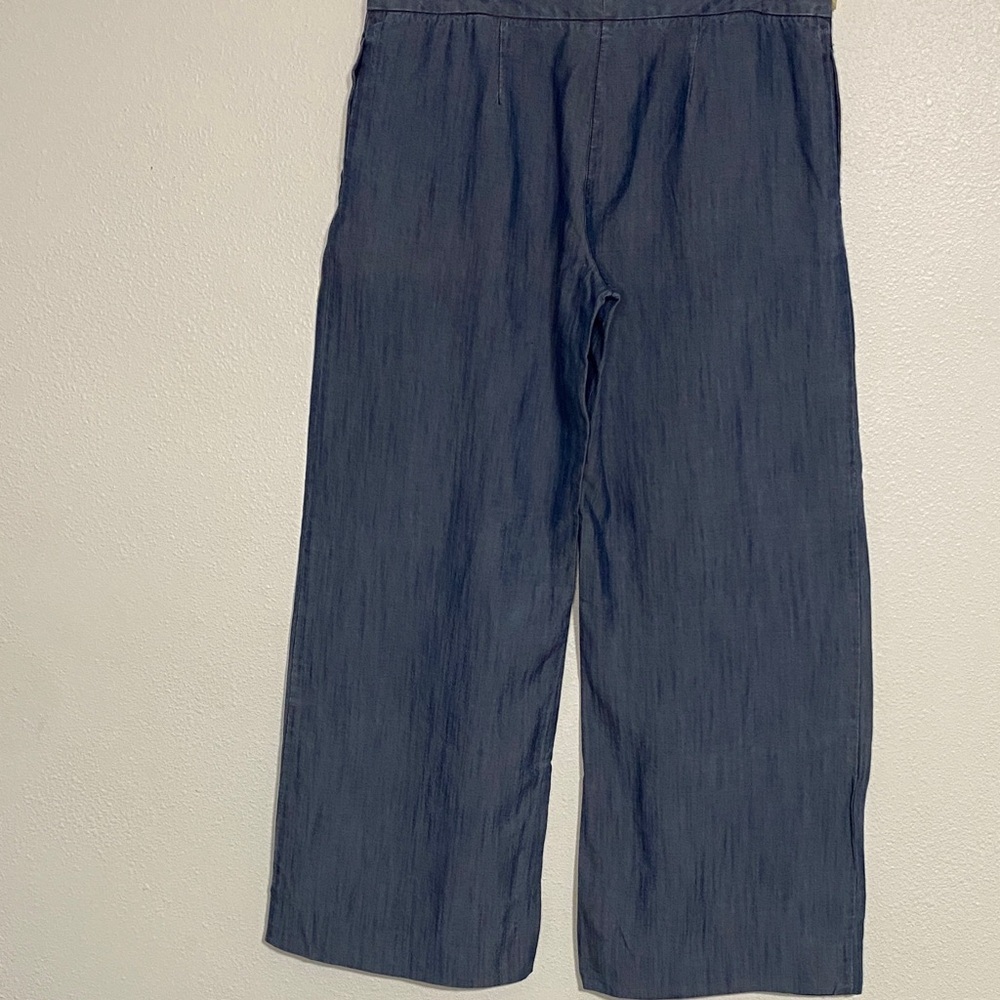 Tommy Bahama Blue Straight Leg Pants Size 10 100% tencel lyosel - Picture 4 of 16